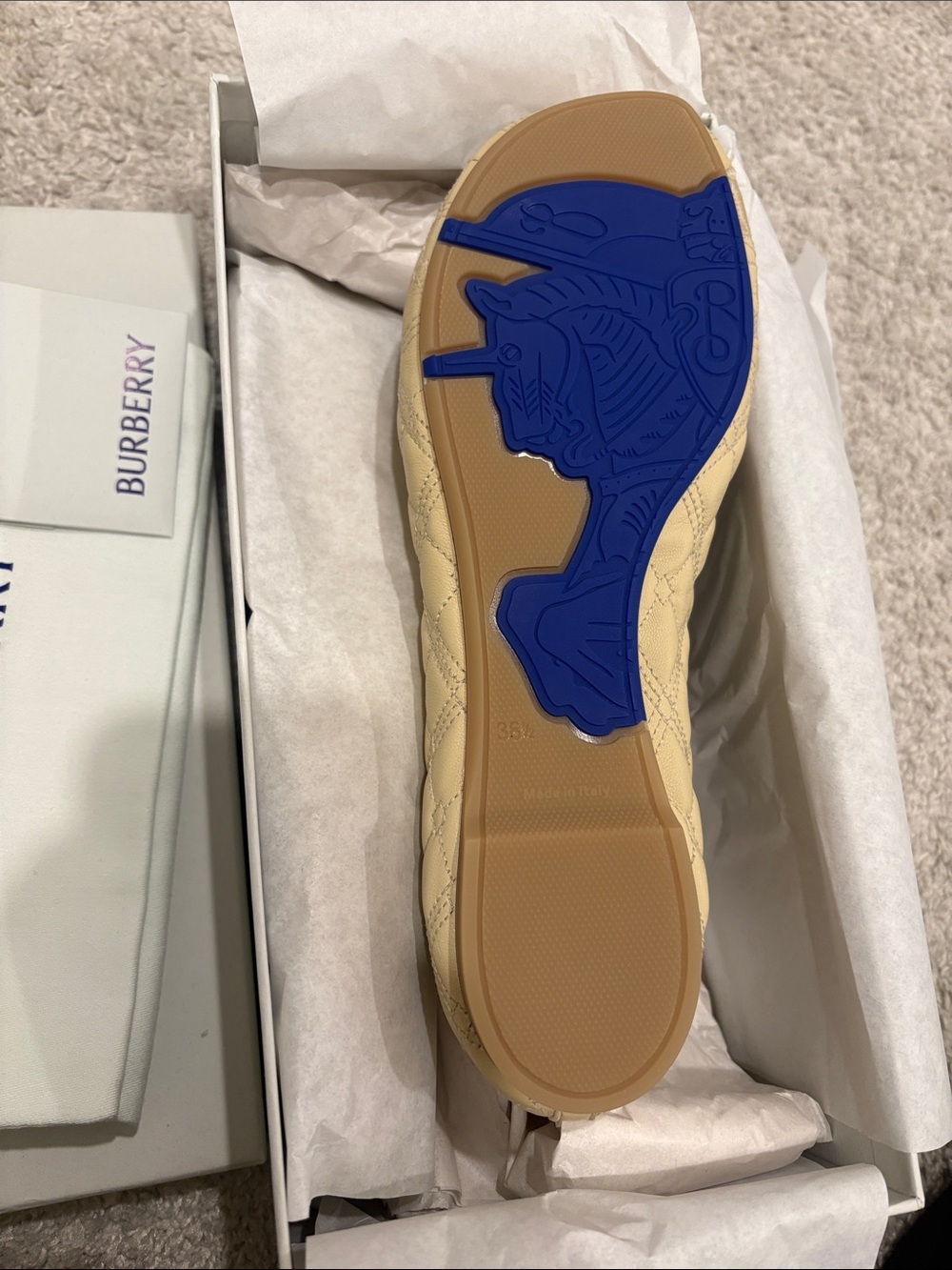 Burberry Sadler Ballerina Flats - Picture 4 of 5